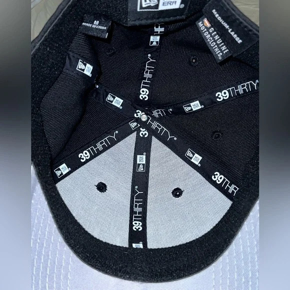 Harley Davidson New Era 39Thirty black hat - Picture 2 of 7